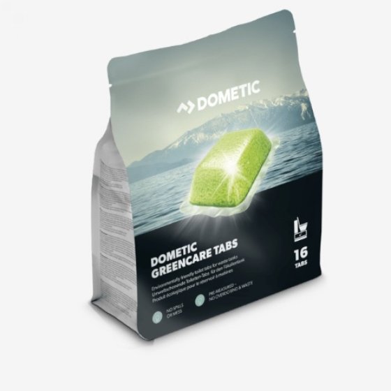 Dometic Greencare Tabs pastilles pour toilettes 16 pièces