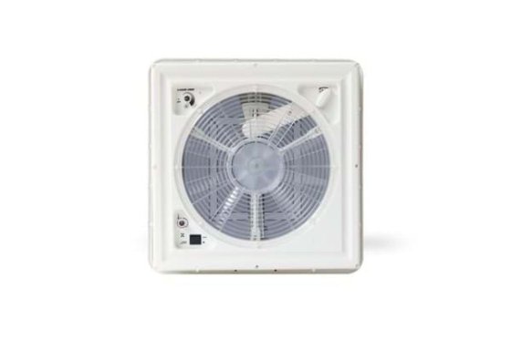 FIAMMA Turbo-Vent 40 Crystal Dachhaube 40 x 40 cm 12V