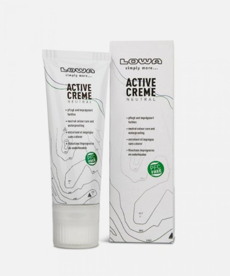 LOWA Active Creme 75 ml kleurloze ledercrème voor wandelschoenen
