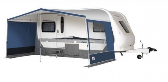 Auvent de caravane Dorema Vario taille 7 avec 2 parois latérales