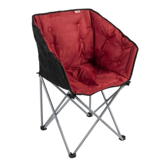 Kampa Tub Chair Ember vouwstoel rood