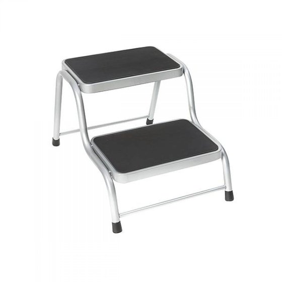 Bo-Camp double deluxe steel step with anti-slip