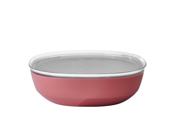 Mepal Silueta serving bowl 4 l with lid - Vivid Mauve