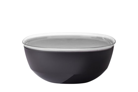 Mepal Silueta serving bowl 5.0 l with lid Nordic Black