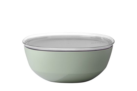 Mepal Silueta saladier de service 5,0 l avec couvercle Nordic Sage