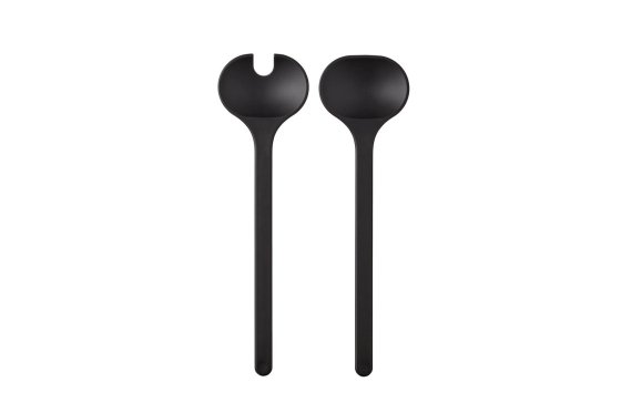 Mepal Silueta couverts à salade 2 pièces PP Nordic Black