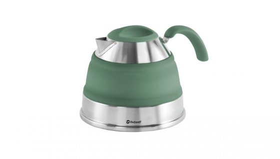 Outwell Collaps Kettle 1,5L bouilloire de camping pliable Shadow Green