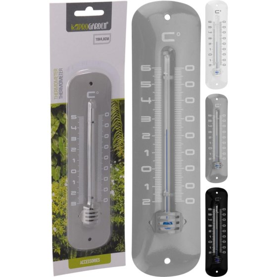 THERMOMETER METAAL 19CM