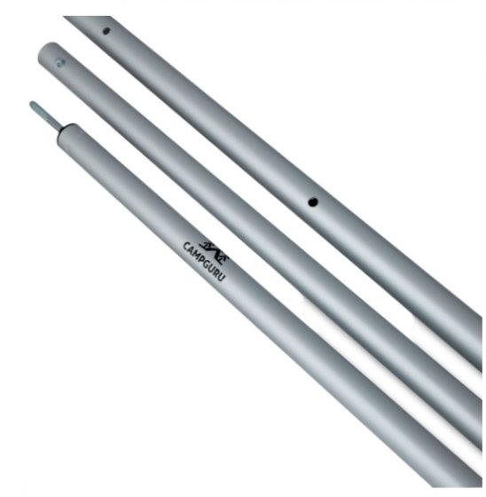Campguru Aluminium-Dachsparrenstange 225-250 cm mit Feder