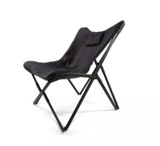 Human Comfort Aclou butterfly chair vouwstoel zwart