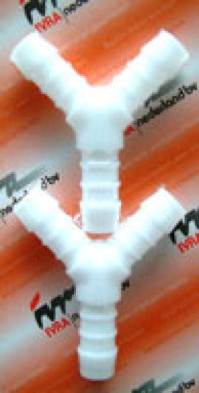 Reich Y-piece hose tail 12 mm 2 pieces