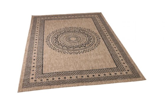 Human Comfort Luxe Outdoor Carpet Juto tenttapijt 240 x 530 cm bruin