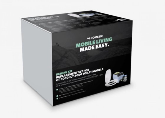 Kit de renouvellement Dometic pour toilettes CT 3000 et CT 4000