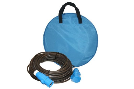HABA hülle für CEE-kabel blau
