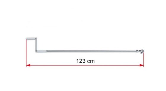 FIAMMA standard crank handle 123 cm for awnings