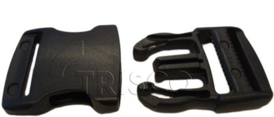 STEEKGESP 15MM ZWART