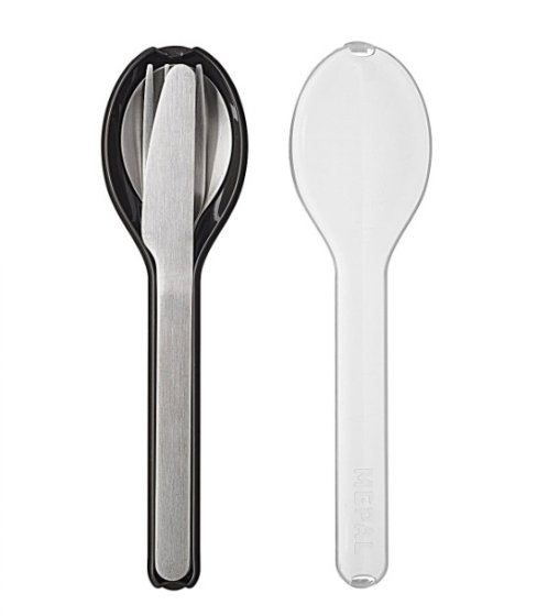 Mepal Ellipse 3-delige bestekset Nordic Black