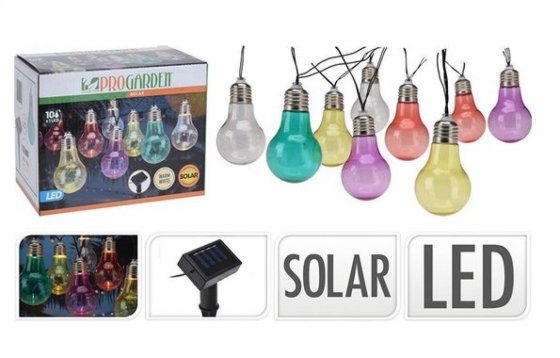 LAMPES SOLAIRES LUMIÈRES DE FÊTE COULEUR