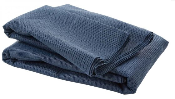 Bo-Camp zeltteppich 300 cm blau polyester