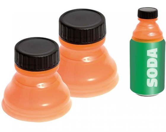 Bo-Camp Happy Cap universal can closure cap 6 pieces