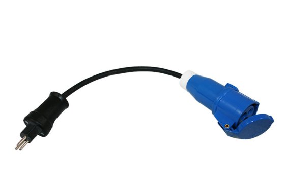 HABA Zwitsers verloopsnoer naar CEE contra 40 cm