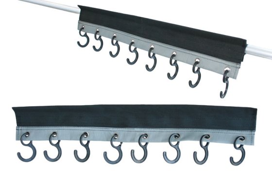 TENTKAPSTOK MET 8 HAKEN VELCRO BEVESTIGI