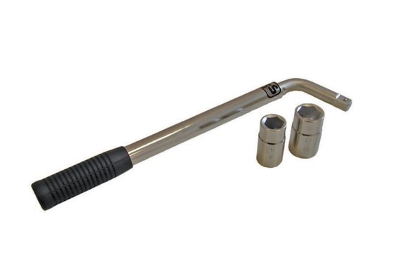 HABA telescopic wheel wrench 17/19 and 21/23 mm
