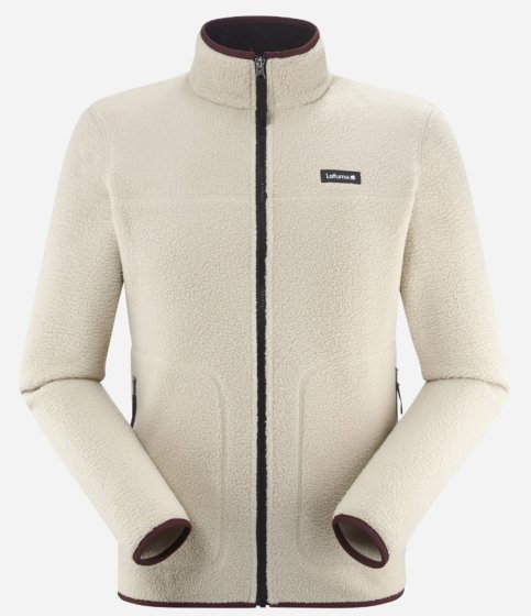 FLEECE MAURY M F-ZIP MEN BEIGE