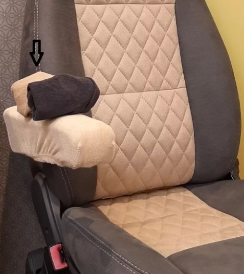 Camper-Diem armlehnenbezüge für fahrersitze camel set aus 2