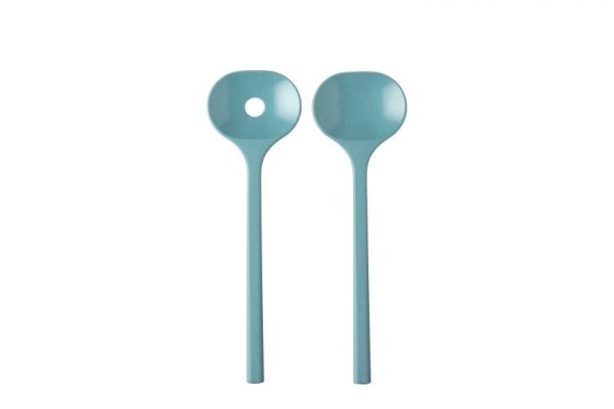 Mepal Bloom couverts à salade 2 pièces mélamine Pebble Green