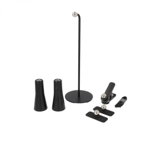 HABA GlobeTorch Pivot set wiederaufladbare magnetische Campinglampen schwarz