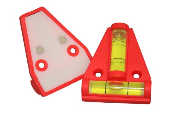 HABA magnetische campingwasserwaage rot
