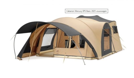 Cabanon Mercury Deluxe Easy Pack 2025 folding trailer tent