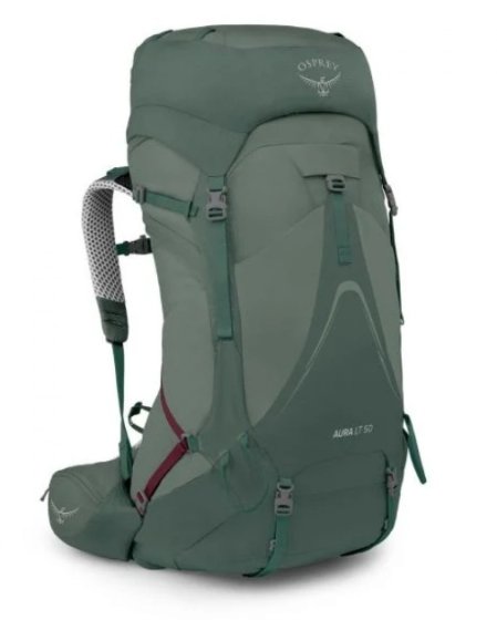 Osprey Aura AG LT 50 dames trekkingsrugzak groen