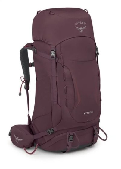 Osprey Kyte 58 Damen-Trekkingrucksack 58L lila WM/L