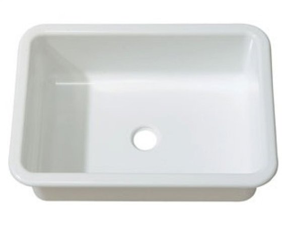 Trigano plastic camping sink white 380 x 280 x 125 mm