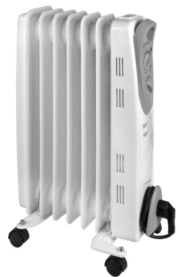 EUROM RAD 1500 oil-filled radiator heater 1500W white
