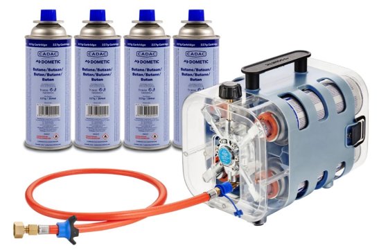 CADAC Quad Power Pak 30 mbar tragbare Gasversorgung