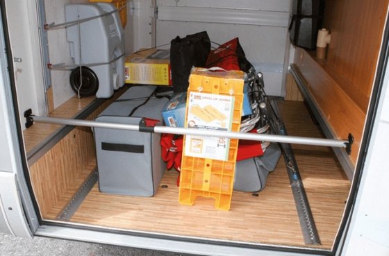 FIAMMA Luggage Bar teleskopische Gepäckstange 93-170 cm