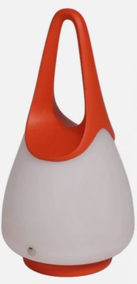 Human Comfort Aiglun wiederaufladbare designlampe orange