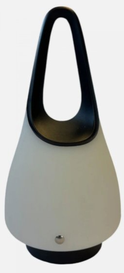 Human Comfort Aiglun wiederaufladbare Designlampe grau