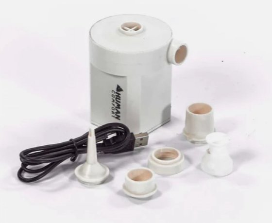 Human Comfort compacte luchtbedpomp USB 120L/min