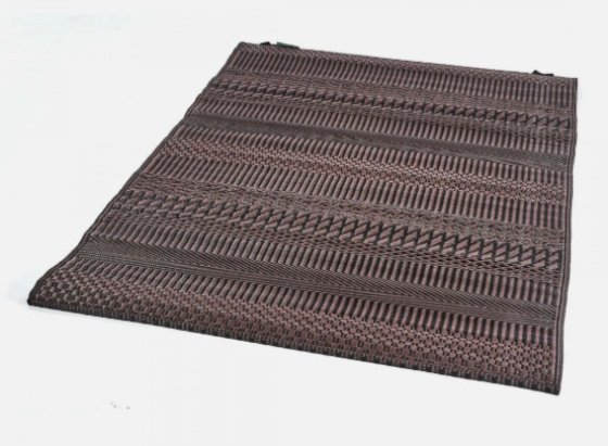 Human Comfort Cosy Carpet Nagano Beach Outdoor-Teppich 120 x 180 cm braun