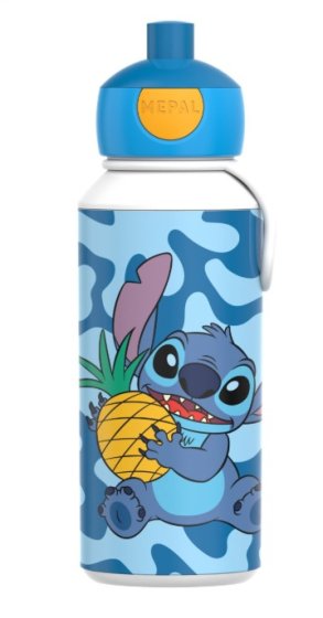 Mepal Campus pop-up drinking bottle 400 ml Stitch blue