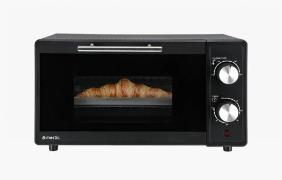 Mestic MO-60 camping oven 9L 600W black
