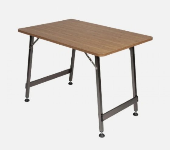Human Comfort Saluzzo leichter Campingtisch 60 x 80 cm braun