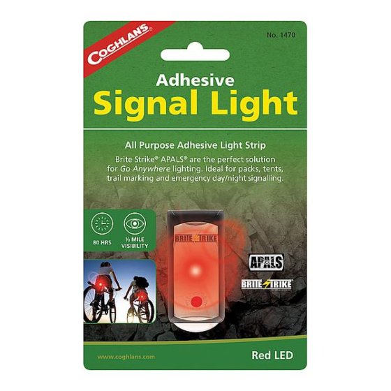 Coghlan's lampe de signalisation autocollante rouge
