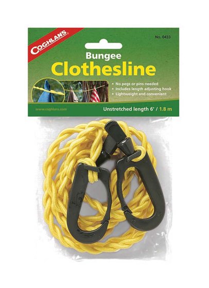 Coghlan's elastische Bungee-Wäscheleine 1,8-3 m