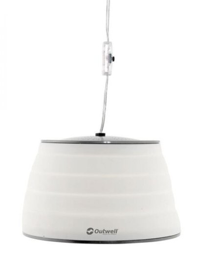 Outwell Sargas Lux faltbare USB-Campinglampe cream white