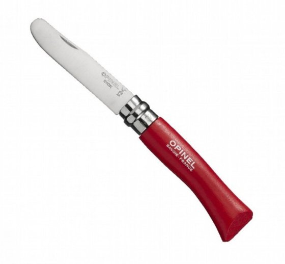 Opinel Mon Premier N°07 zakmes RVS rood